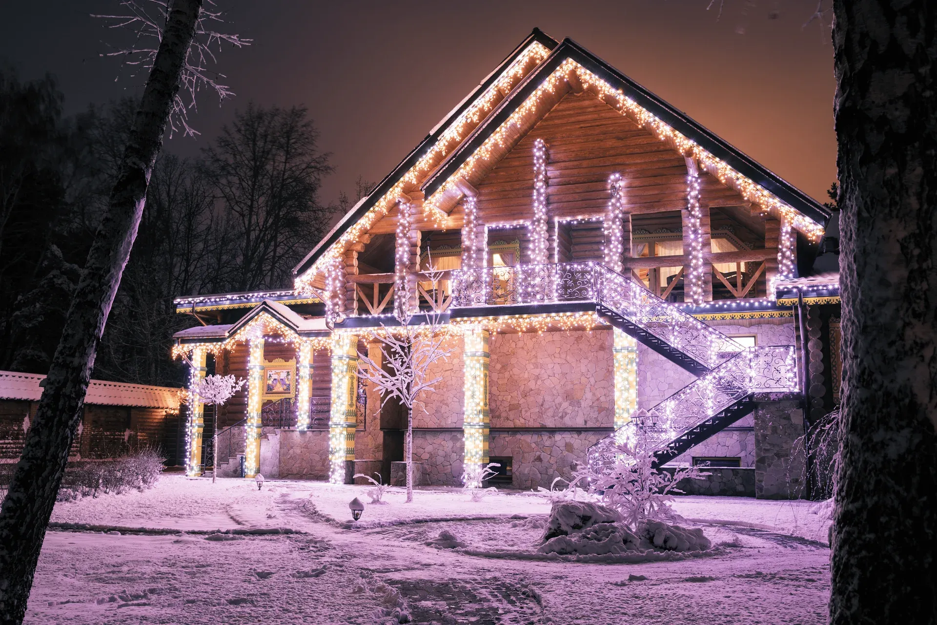 Christmas Light Installation